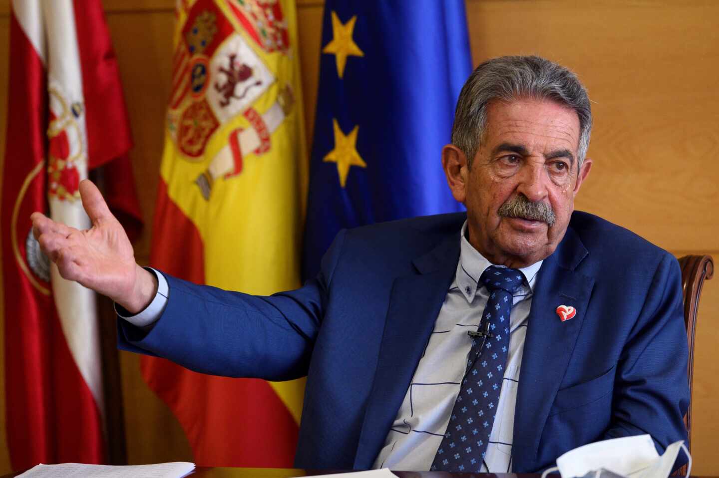 Miguel Ángel Revilla, presidente de Cantabria.