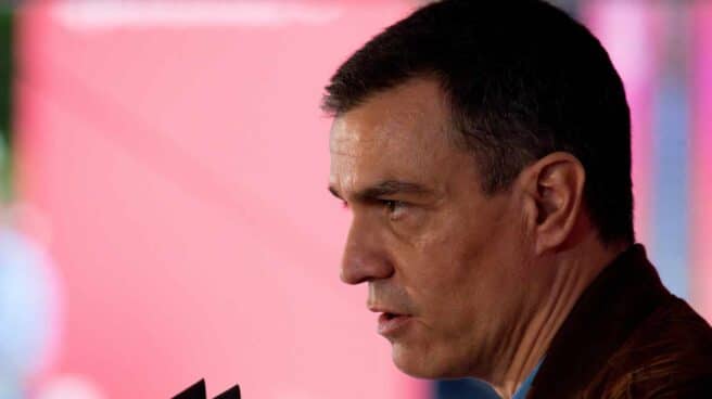 Pedro Sánchez, este fin de semana, durante un mitin en Galicia. Pedro Sánchez, este fin de semana, durante un mitin en Galicia.