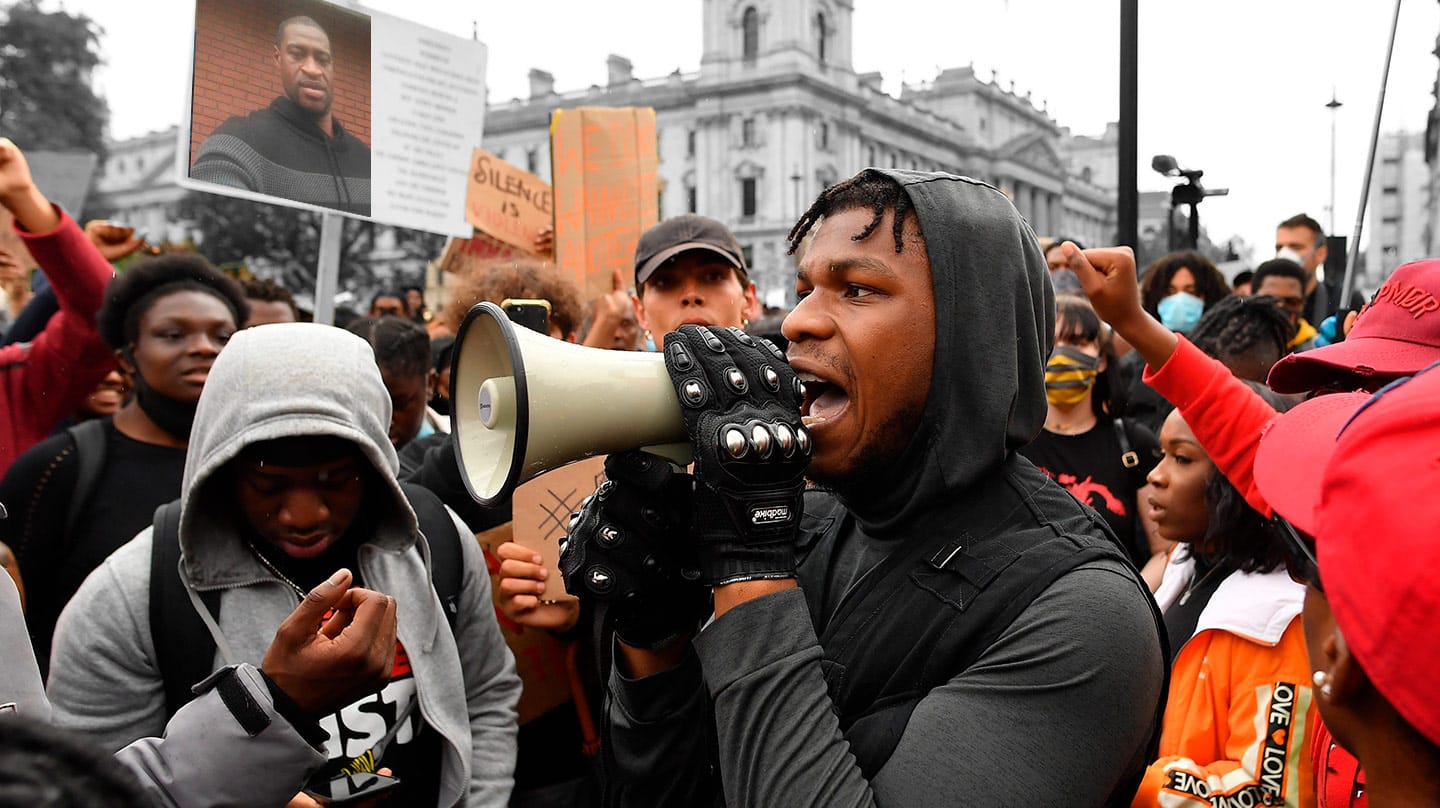 Protestas solidaridad George Floyd