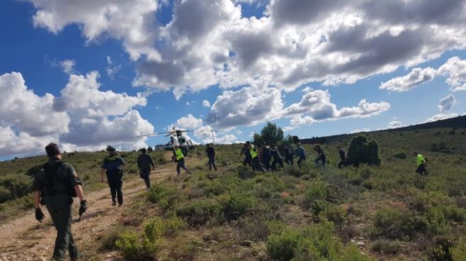 Momento de la detención del fugitivo conocido como el 'Rambo de Requena'.