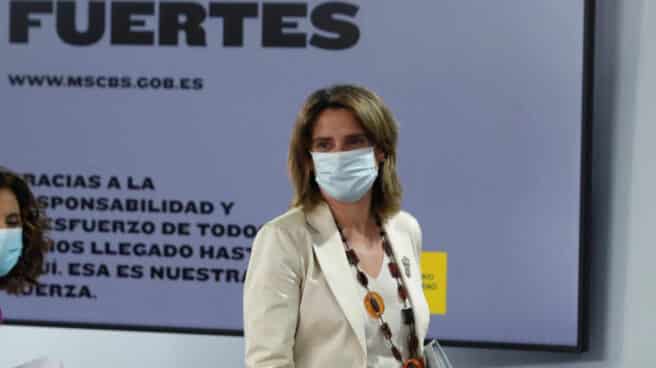 La vicepresidenta y ministra para la Transición Ecológica, Teresa Ribera.
