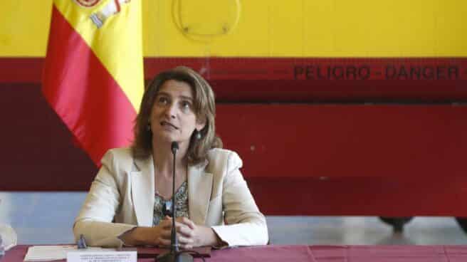 La vicepresidenta y ministra para la Transición Ecológica, Teresa Ribera.