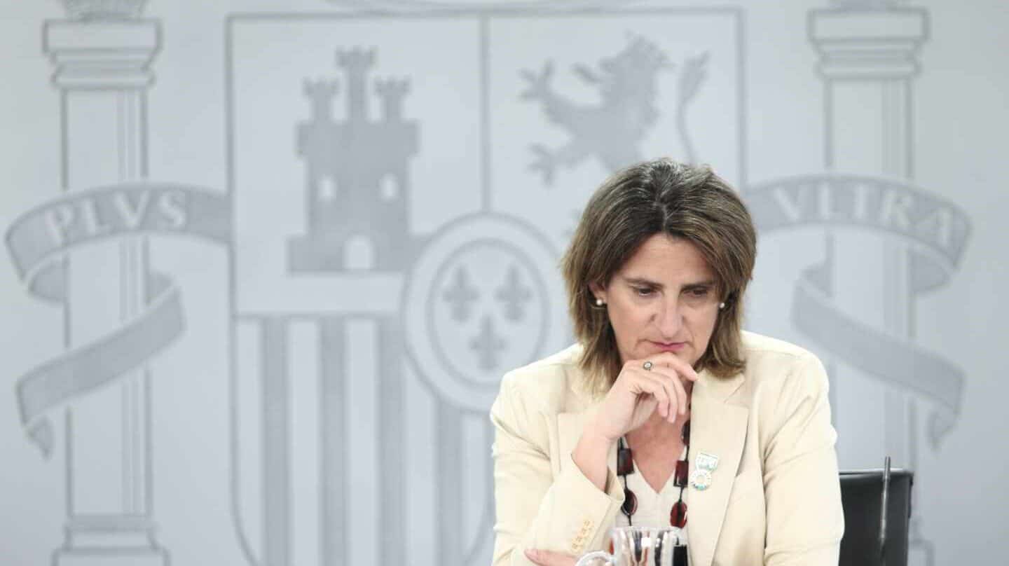 La vicepresidenta y ministra para la Transición Ecológica, Teresa Ribera.