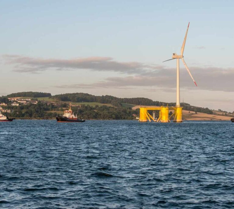El parque eólico que ACS construye en Escocia contará con la financiación del ICO