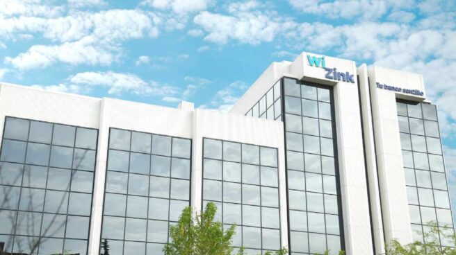 Sede del banco WiZink. Sede del banco WiZink.