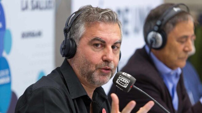 El presentador de Más de Uno (Onda Cero), Carlos Alsina.