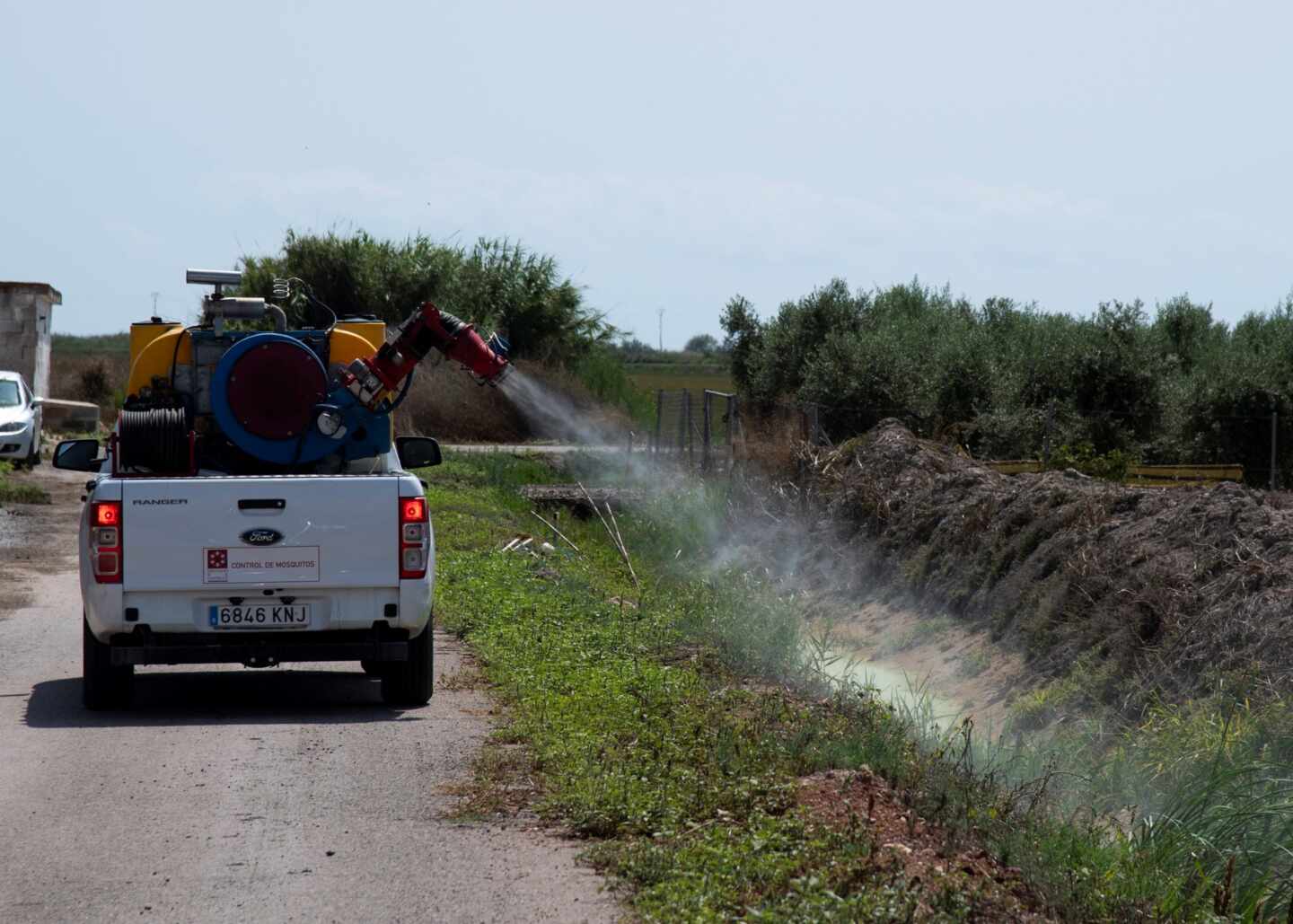 La Diputación de Castellón aplica tratamientos contra el mosquito tigre en la provincia.