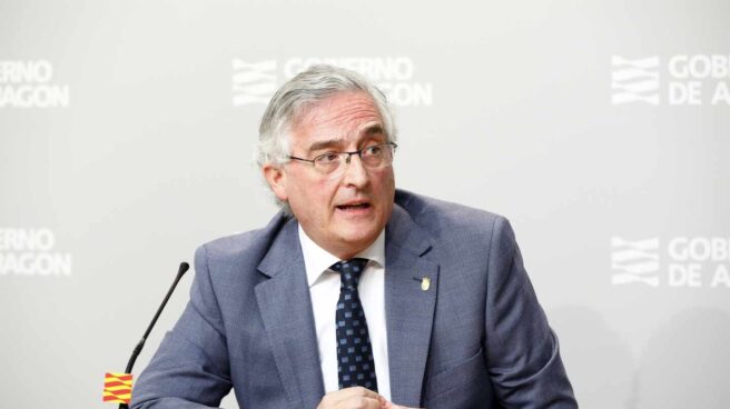 El consejero de Agricultura de Aragón, Joaquín Olona.