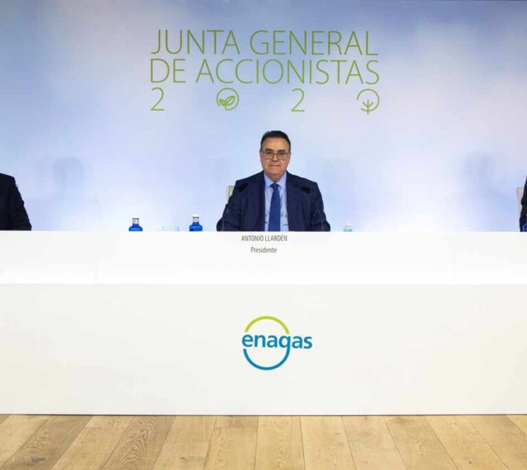 Enagás gana un 9,4% más y mantiene los objetivos para todo el año, pese a la crisis del Covid