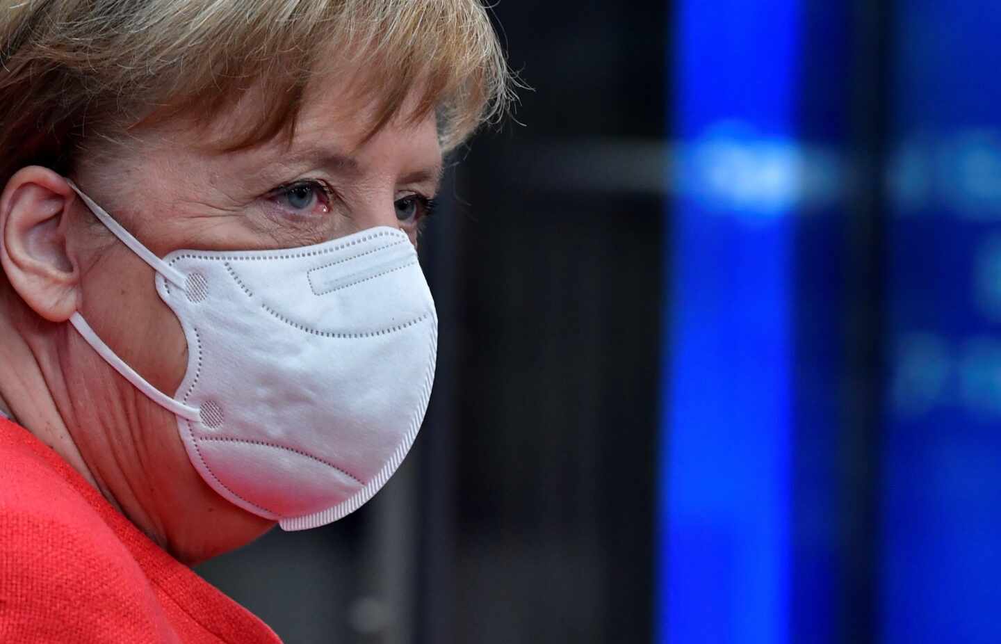 Angela Merkel, canciller de Alemania, asiste al Consejo Europeo de julio.