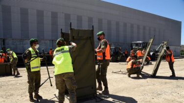 El Ejército desplaza a 30 militares a Albalate de Cinca (Huesca) para luchar contra el rebrote