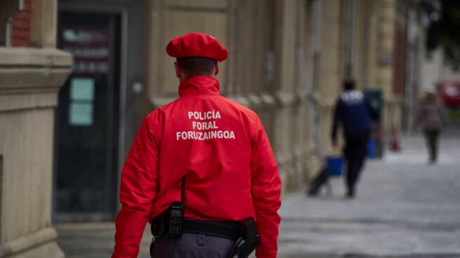 Agente de la Policía Foral de Navarra.