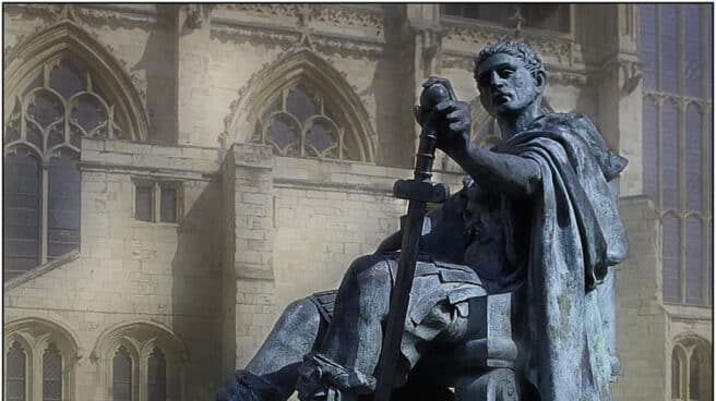 Estatua de Constantino el Grande, York