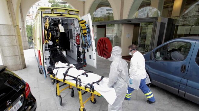 Un jugador del Fuenlabrada indispuesto es trasladado al hospital de A Coruña.