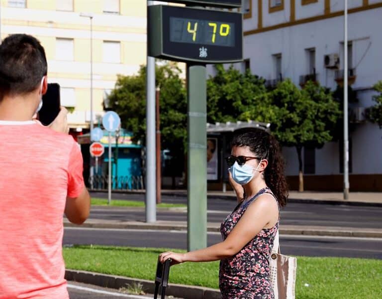España, a 40 grados: las mejores imágenes