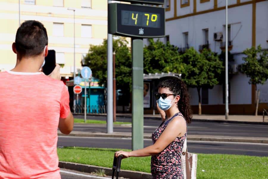 España, a 40 grados: las mejores imágenes