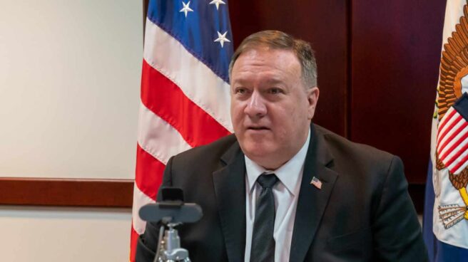 Mike Pompeo, secretario de Estado de los Estados Unidos. Mike Pompeo, secretario de Estado de los Estados Unidos.