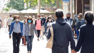 Sanidad notifica 1.178 casos nuevos en 24 horas, con Aragón y Madrid a la cabeza de contagios