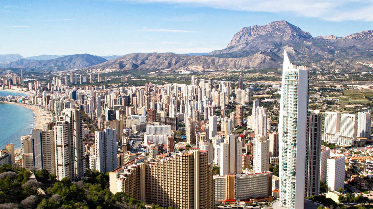 Imagen del Skyline de Benidorm