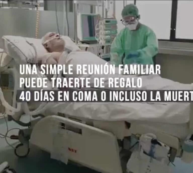 La impactante campaña del Gobierno de Canarias: del cumpleaños a la UCI