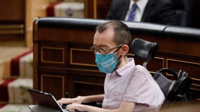 Pablo Echenique, en el Congreso.