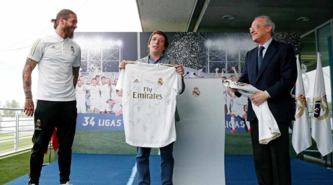 El emotivo discurso del atlético Martínez-Almeida felicitando al Real Madrid