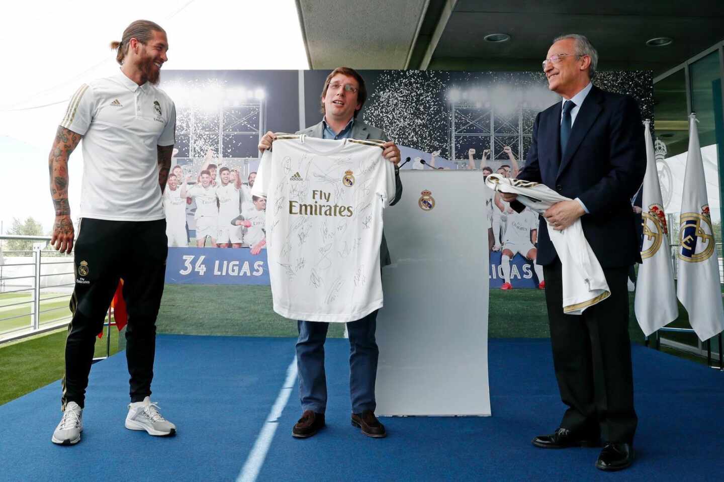 El emotivo discurso del atlético Martínez-Almeida felicitando al Real Madrid