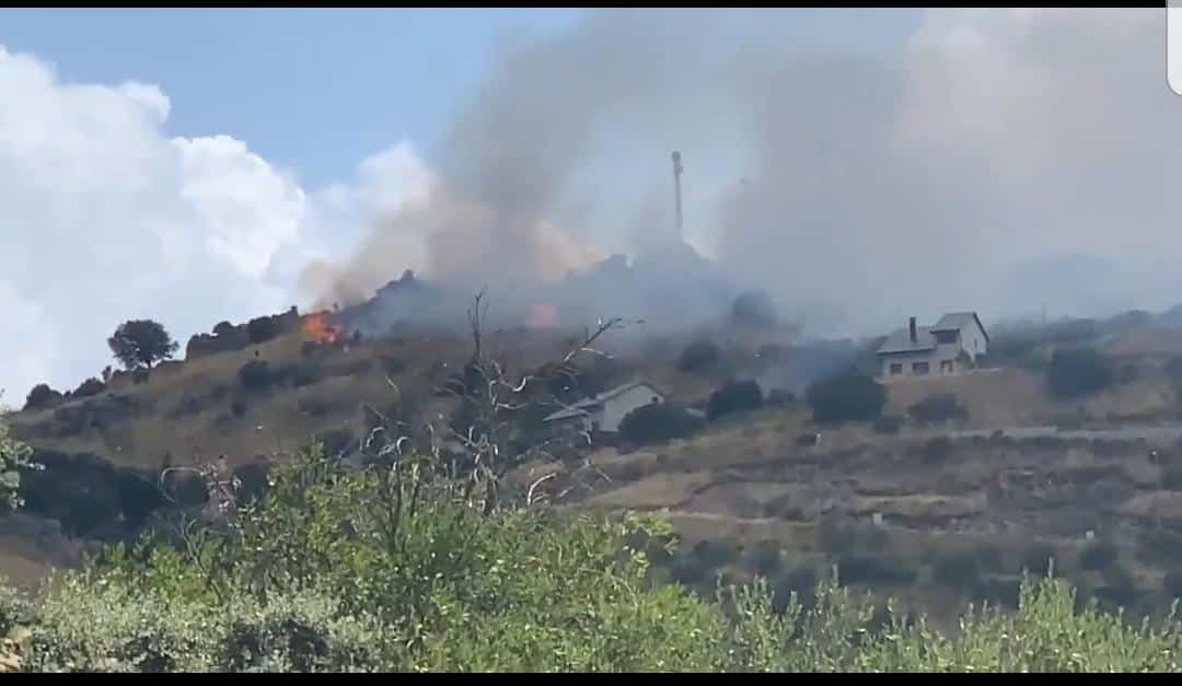 El fuego de San Rafael (Segovia) alcanza Nivel 2 ante un "grave" riesgo para la población