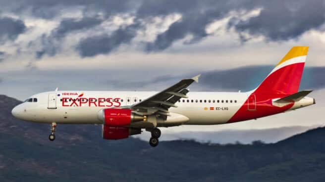 Avión de Iberia Express.