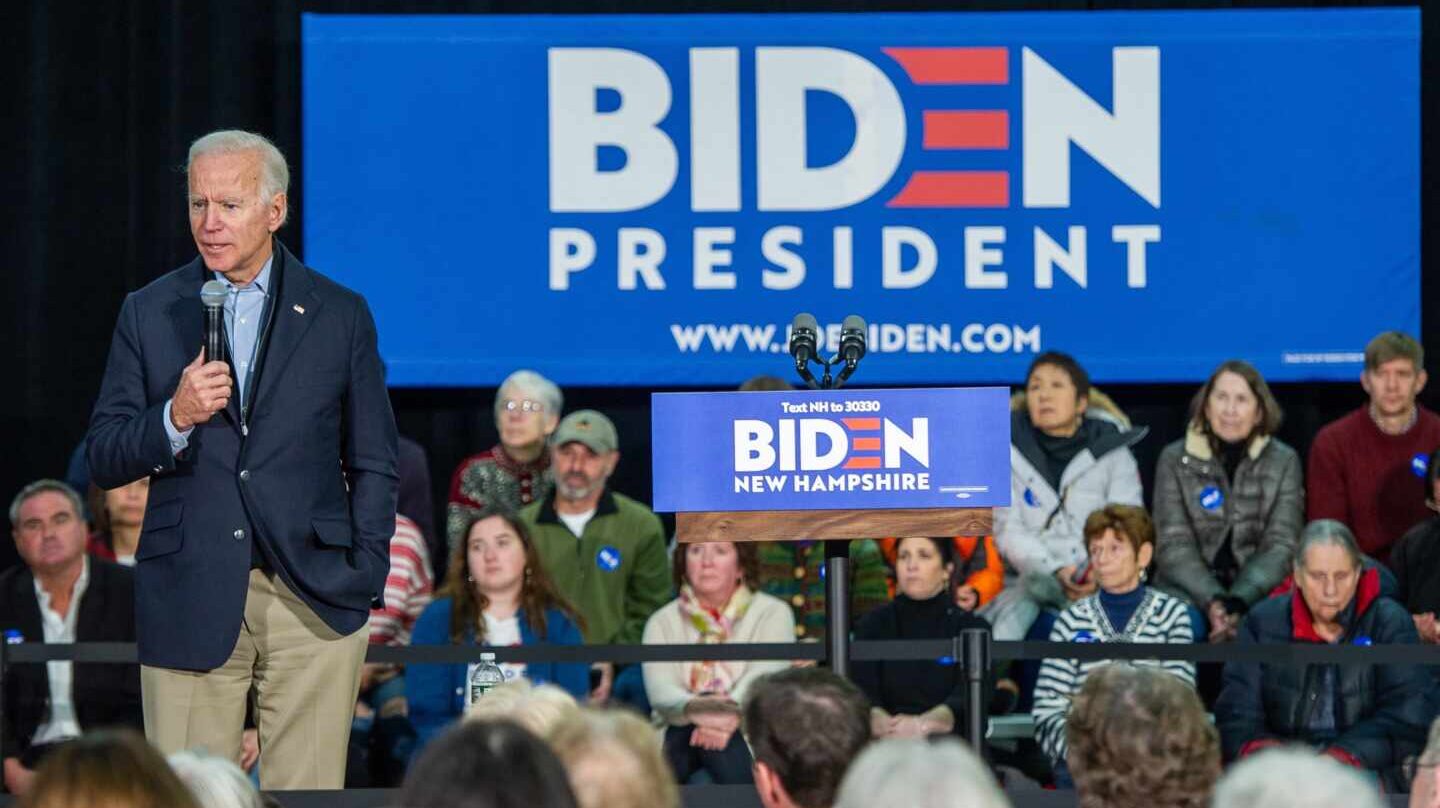 Joe Biden elecciones 2020 mitin