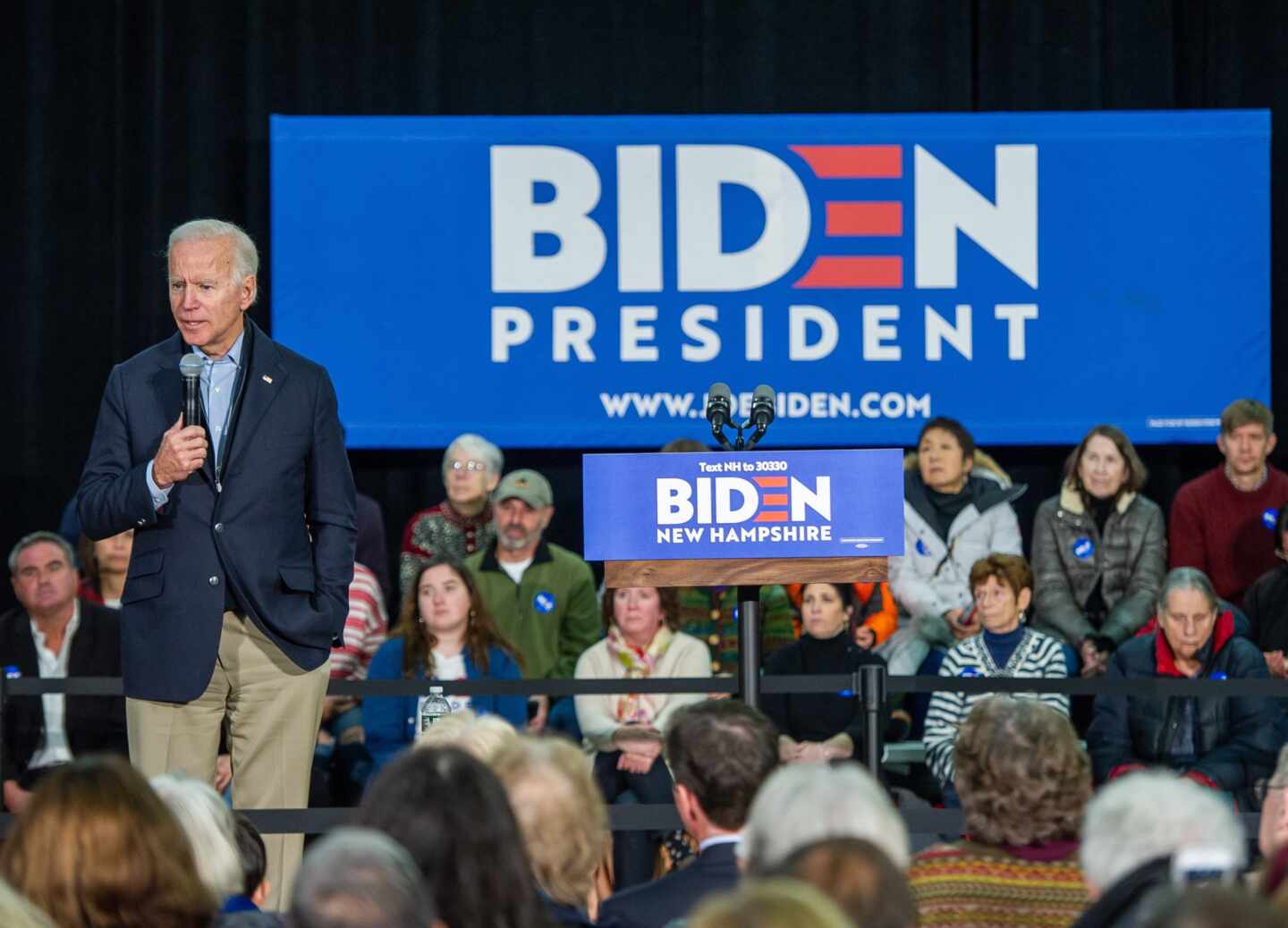 Joe Biden elecciones 2020 mitin