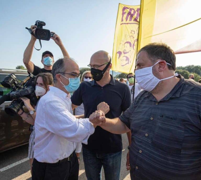 Los condenados del 'procés' estarán en la calle pocos días después del indulto