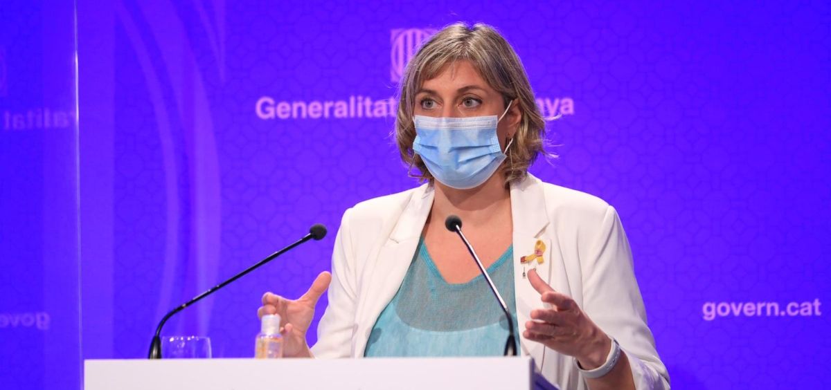 La consejera de Salud, Alba Vergués