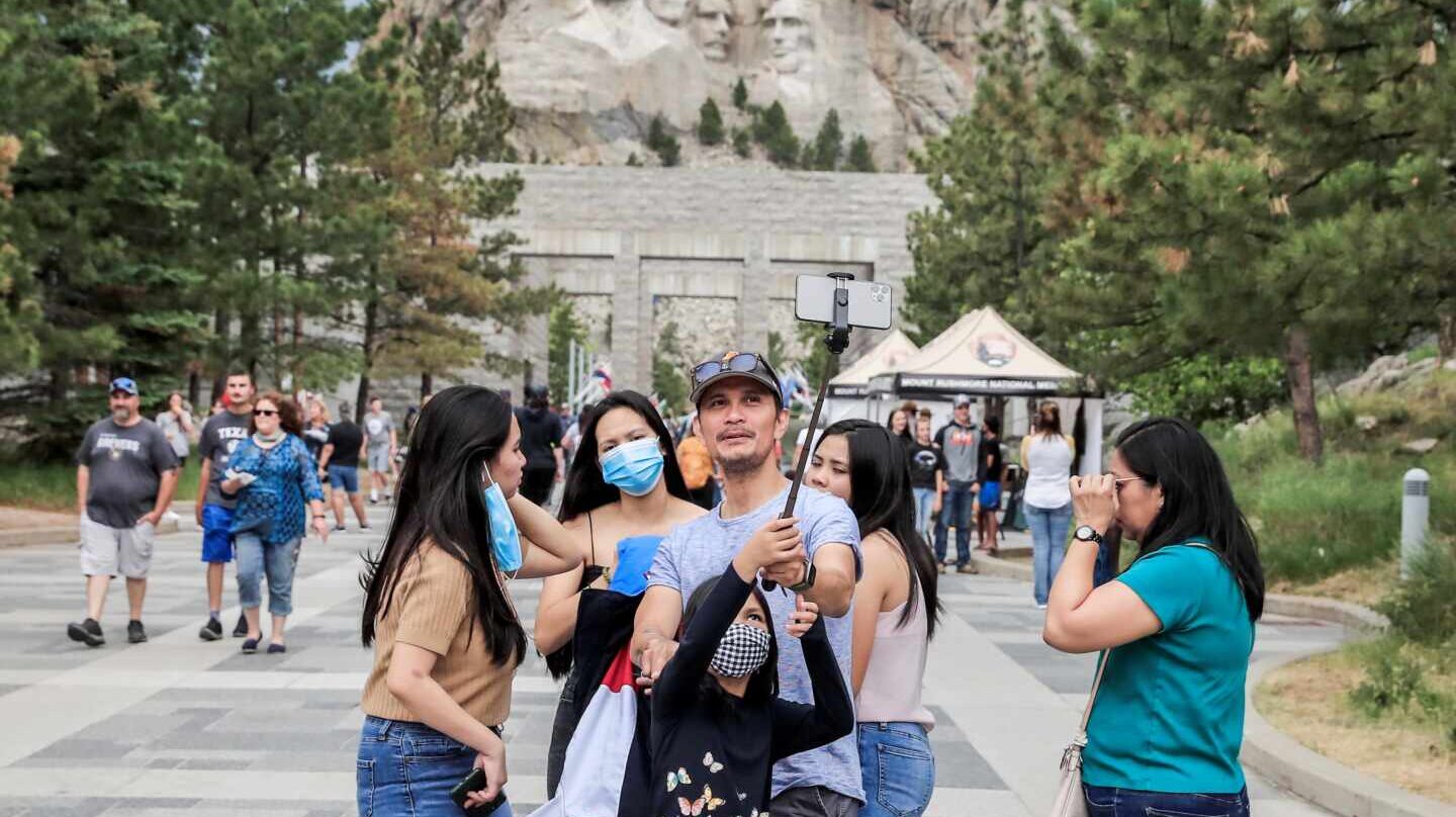 4 de julio Monte Rushmore