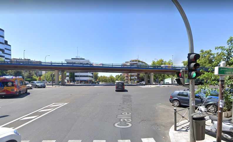 Madrid cierra el puente de Joaquín Costa y Francisco Silvela por riesgo de derrumbe