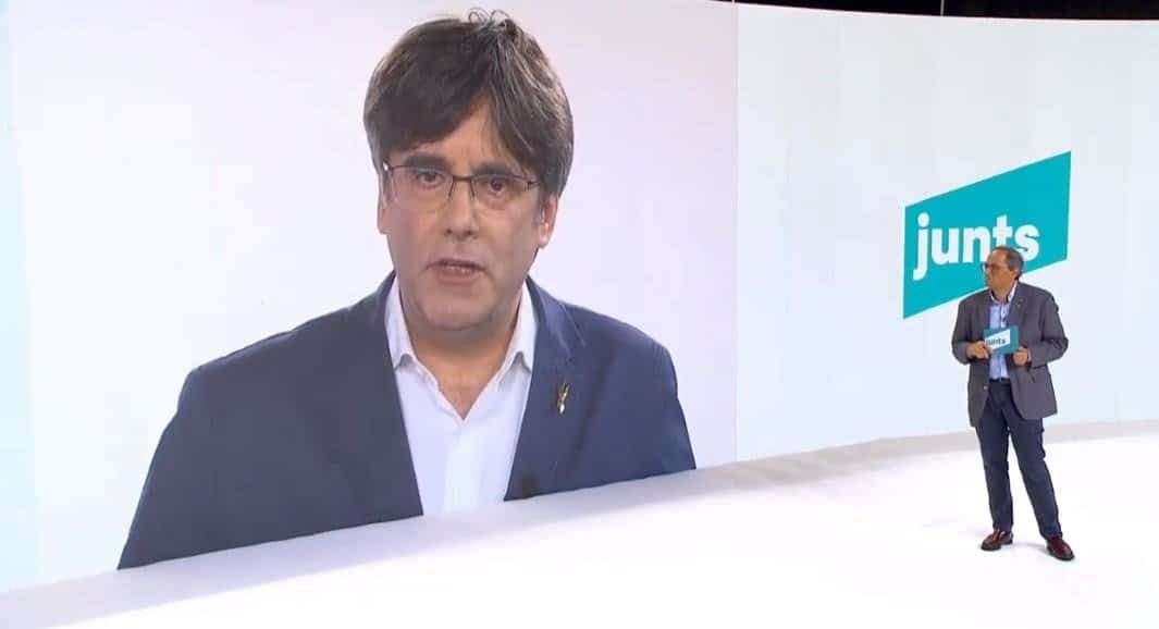 Puigdemont sigue militando en el PDeCat pese a presidir el nuevo Junts