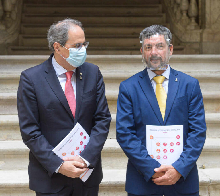 Una ley de cámaras a medida de Canadell enfrenta a Torra con patronales y sindicatos