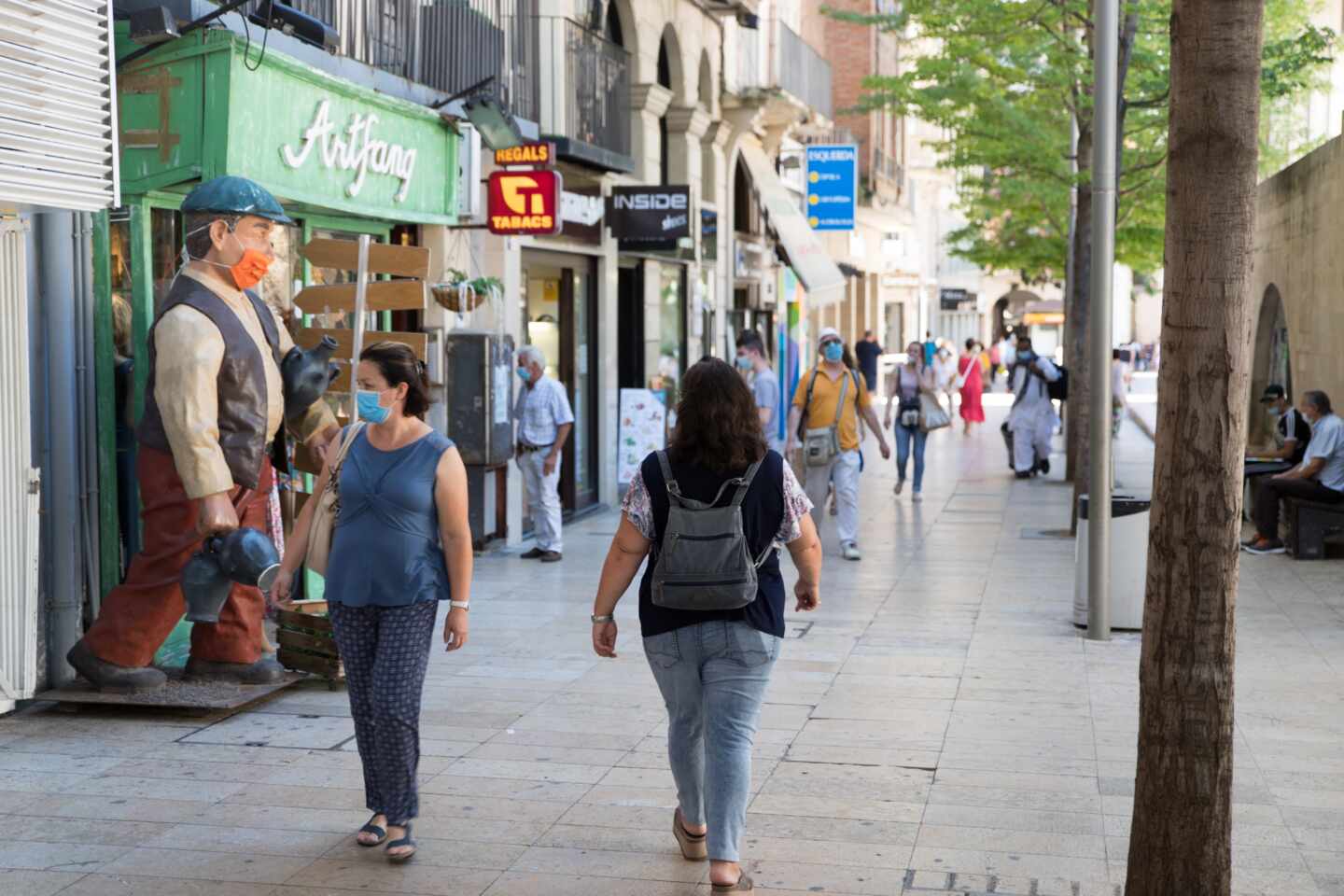 Balaguer (Lleida) suspende actos públicos ante el aumento de contagios de COVID