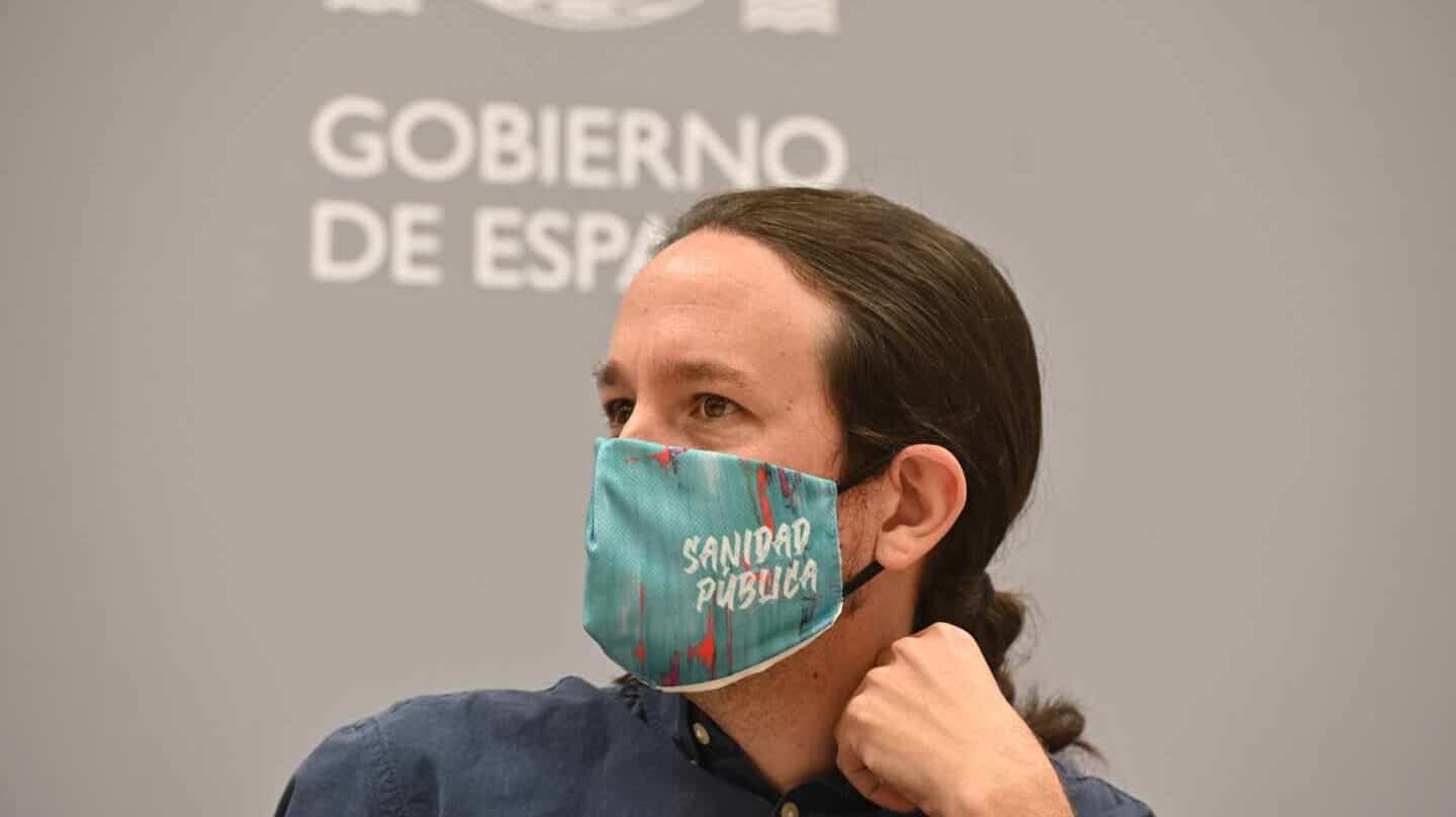 Pablo Iglesias en el acto 'Samuradipen' en reconocimiento a las víctimas del pueblo gitano.