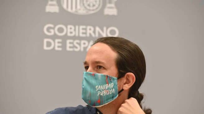 Pablo Iglesias en el acto 'Samuradipen' en reconocimiento a las víctimas del pueblo gitano.