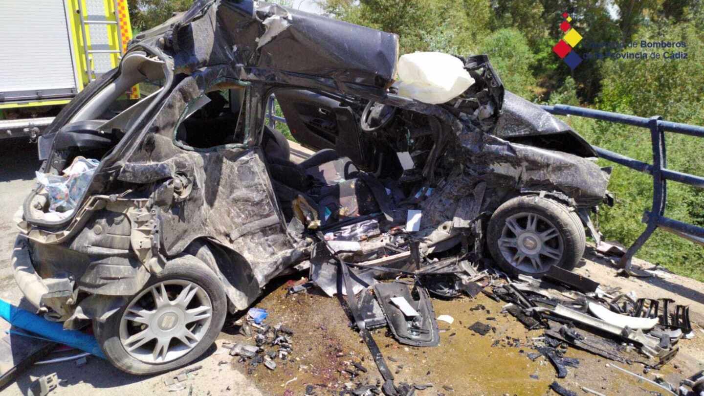 Dos jóvenes de 20 años mueren en un accidente de tráfico en Cádiz