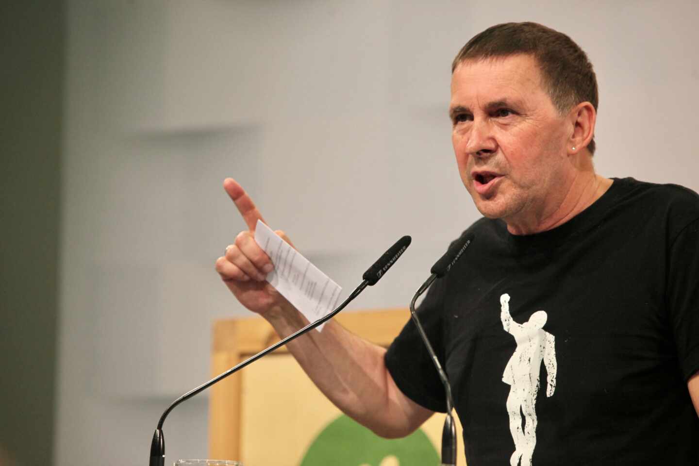 Otegi: "¡Ni nos domaron, ni nos doblaron, ni nos van a domesticar!"