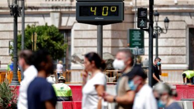 Una treintena de provincias, en alerta por tormentas y temperaturas de 40 grados