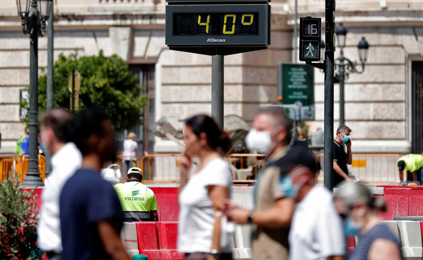 Una treintena de provincias, en alerta por tormentas y temperaturas de 40 grados