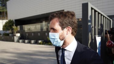 Casado afirma que Iglesias "tiene un caso muy grave de corrupción a sus espaldas"