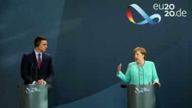 Merkel asume ante Sánchez que hay "serias diferencias" sobre el fondo de la UE