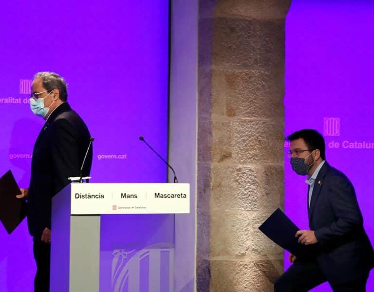 Torra consuma su desafío a la Justicia y aprueba por decreto ley el confinamiento en Lleida