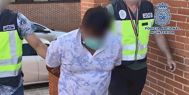 Imagen de uno de los detenidos por Policía Nacional por abusar sexualmente de una mujer hace dos años