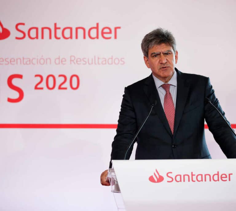 Santander pagará un dividendo de 0,1 euros en efectivo en 2021 si el BCE se lo permite