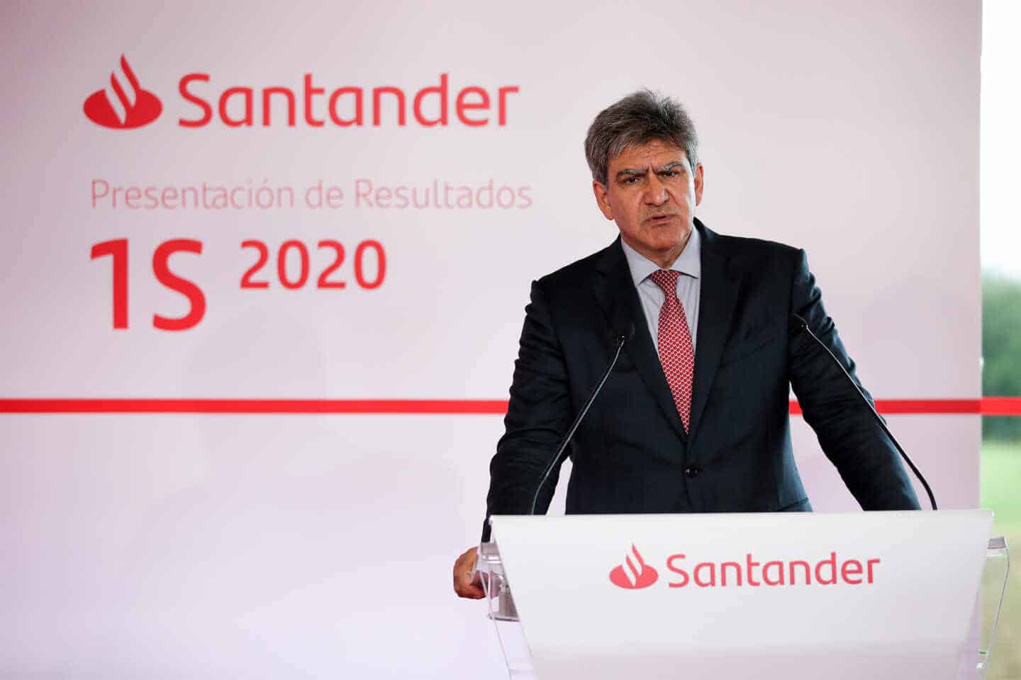 Santander pagará un dividendo de 0,1 euros en efectivo en 2021 si el BCE se lo permite